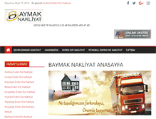 Tablet Screenshot of baymaknakliyat.com